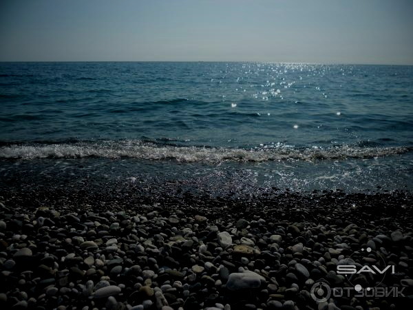 Цандрыпш посёлок море Абхазия